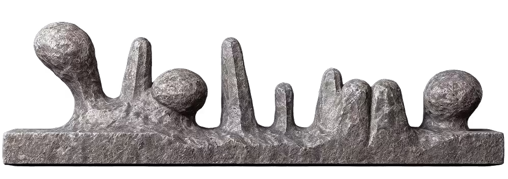 Sublime word in 3D stone texture