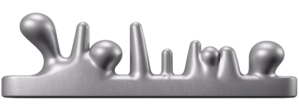 Sublime word in 3D metal texture